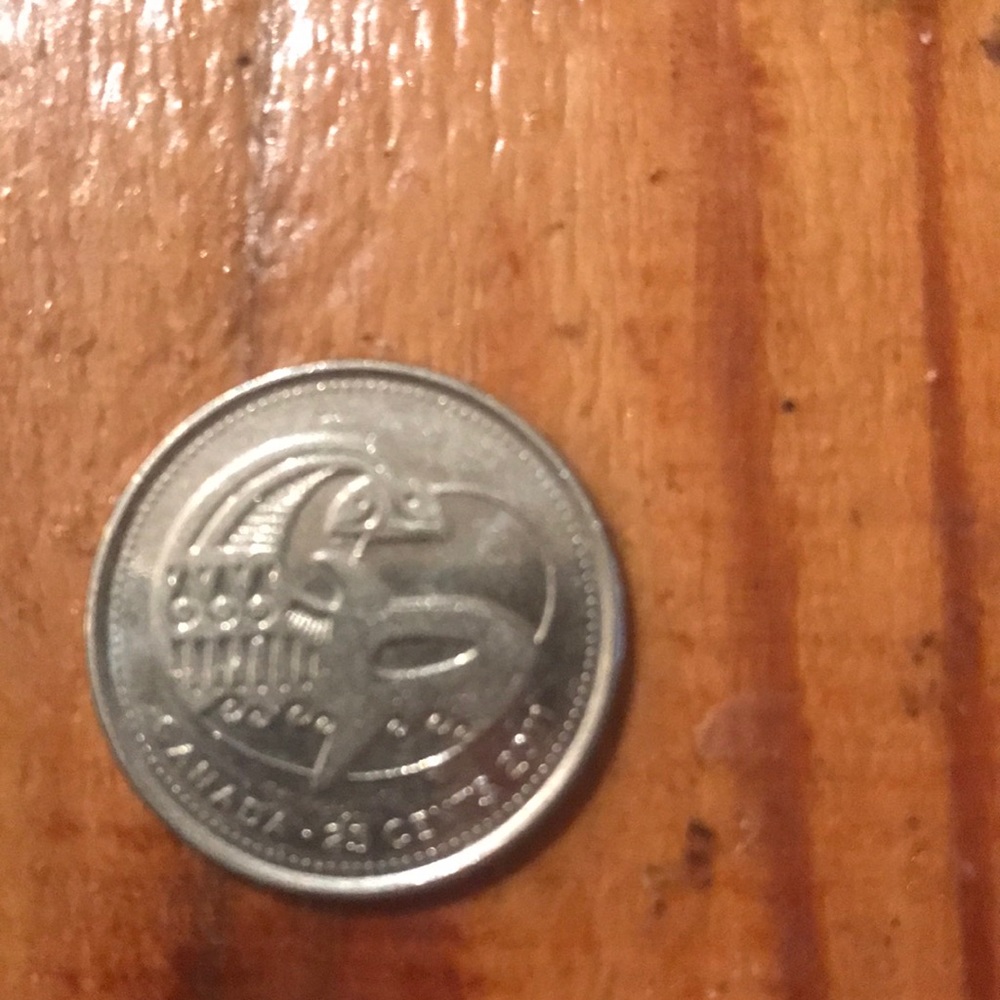 Free free free! 2011 Inuit whale art quarter, free with any 50 bundle!